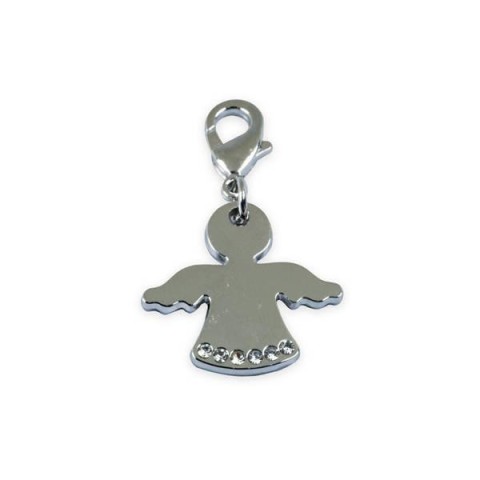 CHARMS ANGELO CON STRASS 3CM